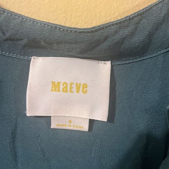 Anthropologie Maeve Silk Blouse - Picture 3 of 5